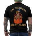 Make Thanksgiving Great Again Funny 1 Shirt Men's Crewneck Short Sleeve Back Print T-shirt