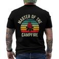 Master Of The Campfire Vintage Camping Men's Crewneck Short Sleeve Back Print T-shirt