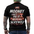 Mooney Name If Mooney Cant Fix It Were All Screwed Men's T-Shirt Back Print
