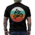 Motorcycle Racing Motorcycle Biker 484 Shirt Men's Crewneck Short Sleeve Back Print T-shirt