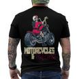 Motorcycles Mascara Excellent Dreaming 466 Shirt Men's Crewneck Short Sleeve Back Print T-shirt