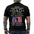 My Son My Soldier Heroproud National 697 Shirt Men's Crewneck Short Sleeve Back Print T-shirt