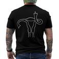 Pro Choice Reproductive Rights My Body My Choice Gifts Women Men's Crewneck Short Sleeve Back Print T-shirt