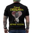 Proud Daughter Of A Vietnam Veteran Veterans Day Men's Crewneck Short Sleeve Back Print T-shirt