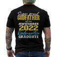 Proud Godfather Of Kindergarten Graduate 2022 Graduation Men's Back Print T-shirt