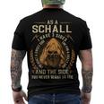 Schall Name Shirt Schall Family Name V6 Men's Crewneck Short Sleeve Back Print T-shirt