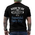 Soon To Be A Daddy Baby Boy Expecting Father Men's Back Print T-shirt