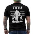 Tutu Grandpa Tutu Best Friend Best Partner In Crime Men's T-Shirt Back Print