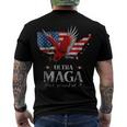 Ultra Maga And Proud Of It A Ultra Maga And Proud Of It V11 Men's Crewneck Short Sleeve Back Print T-shirt