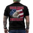 Ultra Maga Patriot American Eagle Us Flag Men's Crewneck Short Sleeve Back Print T-shirt