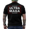 Ultra Maga Pro Trump Shirt Trump 2024 Shirt Donald Trump Shirt Men's Crewneck Short Sleeve Back Print T-shirt