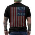 Ultra Maga Proud Patriotic Tshirt Men's Crewneck Short Sleeve Back Print T-shirt