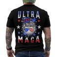 Ultra Maga The Return Of The Great Maga King V2 Men's Crewneck Short Sleeve Back Print T-shirt