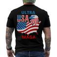 Ultra Maga Ultra Maga Funny Men's Crewneck Short Sleeve Back Print T-shirt