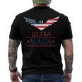 Ultra Maga United State Men's Crewneck Short Sleeve Back Print T-shirt