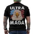 Ultra Maga V28 Men's Crewneck Short Sleeve Back Print T-shirt