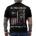 Ultra Maga We The People Proud Republican Usa Flag V2 Men's Crewneck Short Sleeve Back Print T-shirt