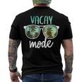 Vacay Mode Cute Vacation Summer Cruise Getaway Men's Crewneck Short Sleeve Back Print T-shirt