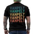 Vanpelt Name Shirt Vanpelt Family Name Men's Crewneck Short Sleeve Back Print T-shirt