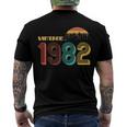 Vintage 1982 Sun Wilderness 40Th Birthday Men's Crewneck Short Sleeve Back Print T-shirt