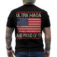 Vintage Ultra Maga And Proud Of It V2 Men's Crewneck Short Sleeve Back Print T-shirt