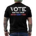 Vote Tell Them Ruth Sent You 32 Shirt Men's Crewneck Short Sleeve Back Print T-shirt