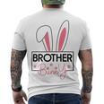 Brother Easter Bunny Men's Crewneck Short Sleeve Back Print T-shirt