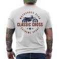 Classic Motor Cross Club Men's Crewneck Short Sleeve Back Print T-shirt