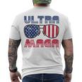 Copy Of Maga Kingultra Maga Men's Crewneck Short Sleeve Back Print T-shirt