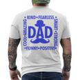 Dad Fathers Day Gifts Men's Crewneck Short Sleeve Back Print T-shirt