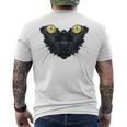 Death Rides A Black Cat Men's Crewneck Short Sleeve Back Print T-shirt