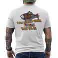 Funny A Day Without Fishing Probably Wont Kill Me Men's Crewneck Short Sleeve Back Print T-shirt