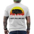 Funny Camping I Hate Pulling Out Retro 43 Shirt Men's Crewneck Short Sleeve Back Print T-shirt