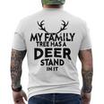 Funny Deer Quotemy Family Tree Has A Deer Stand In It Deer Lovers Men's Crewneck Short Sleeve Back Print T-shirt