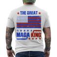 Funny The Return Of The Ultra Maga King Flag Gift Men's Crewneck Short Sleeve Back Print T-shirt