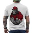 Gorilla Muscle Men's Crewneck Short Sleeve Back Print T-shirt