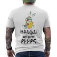 Hangin With My Peeps 837 Shirt Men's Crewneck Short Sleeve Back Print T-shirt