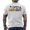 Happy Birthday V2 Men's Crewneck Short Sleeve Back Print T-shirt