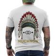 Huchnon Native American Tribe V5 Men's Crewneck Short Sleeve Back Print T-shirt