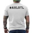 I Axlotl Questions Cute Axlotl V4 Men's Crewneck Short Sleeve Back Print T-shirt