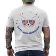 Memorial Day Cat Meowmorial Day V2 Men's Crewneck Short Sleeve Back Print T-shirt