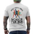 Mordor Fun Run One Does Not Simply Walk Men's Back Print T-shirt