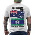 New Australia Day 2022 Men's Crewneck Short Sleeve Back Print T-shirt