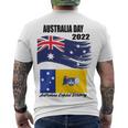 New Australia Day 2022 V2 Men's Crewneck Short Sleeve Back Print T-shirt