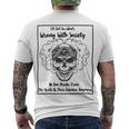 Official Wrong Society Drink From The Skull Of Your Enemies Men's Crewneck Short Sleeve Back Print T-shirt