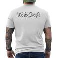 We The People Constitution Bill Of Rights American Raglan Baseball Tee Men's Back Print T-shirt