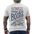 So Many Books So Little Time 230 Trending Shirt Men's Crewneck Short Sleeve Back Print T-shirt