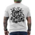 Trick Or Treat Halloween 155 Shirt Men's Crewneck Short Sleeve Back Print T-shirt