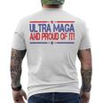 Ultra Maga And Proud Of It V14 Men's Crewneck Short Sleeve Back Print T-shirt