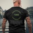 728B With Quote From Ephesians Men's Back Print T-shirt Gifts for Old Men